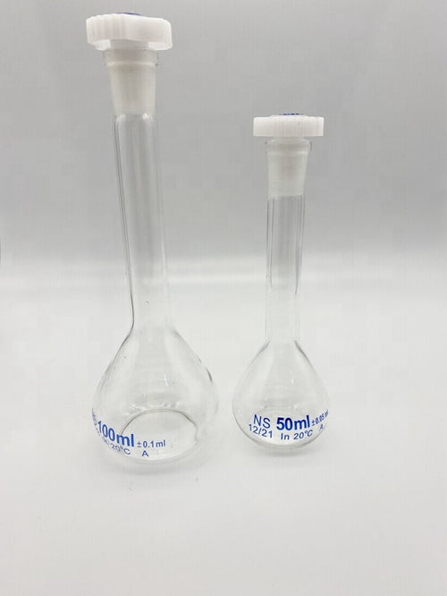 Laboratory Volumetric Flask with Stopper – Precision Glassware for Accurate Measurement