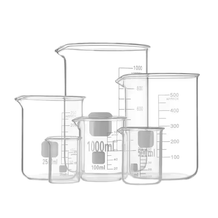 High-Quality Laboratory Glass Beakers (50–5000 mL)