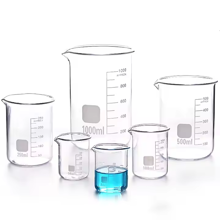 High-Quality Laboratory Glass Beakers (50–5000 mL)