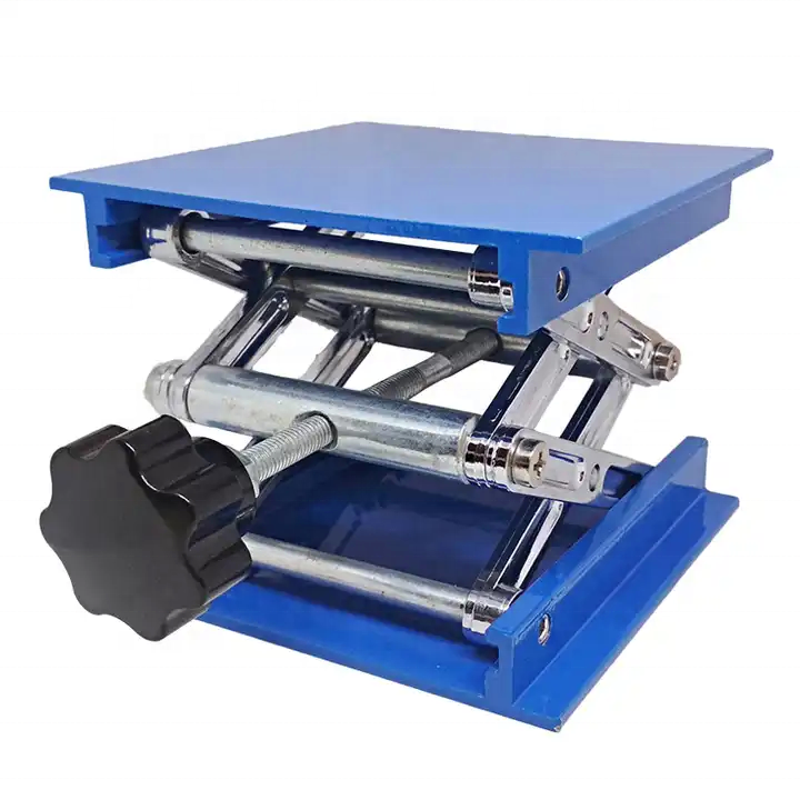 LJ450-200 Laboratory Lab Jack – Adjustable Lifting Platform in Aluminum or Stainless Steel