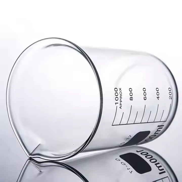 High-Quality Laboratory Glass Beakers (50–5000 mL)